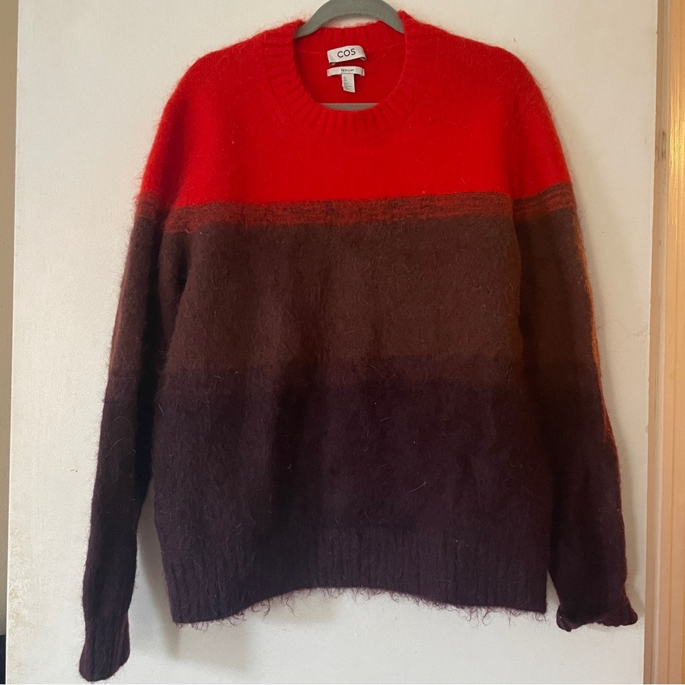 Cos multicolored mohair sweater